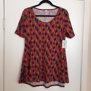 XS LuLaRoe Perfect Tee C04 35
